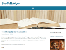 Tablet Screenshot of david-mcglynn.com